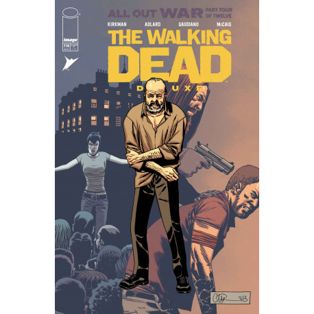 WALKING DEAD DELUXE 118 CVR B CHARLIE ADLARD DAVE MCCAIG VAR MR 