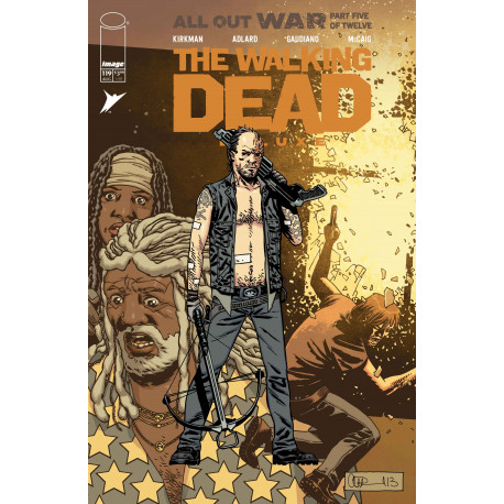 WALKING DEAD DELUXE 119 CVR B CHARLIE ADLARD DAVE MCCAIG VAR MR 