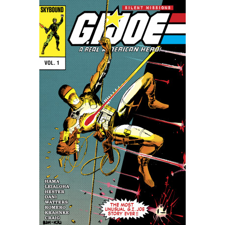 GI JOE A REAL AMERICAN HERO THE SILENT MISSIONS TP DIRECT MARKET EXCLUSIVE ED HANNIGAN KLAUS JANSON CVR