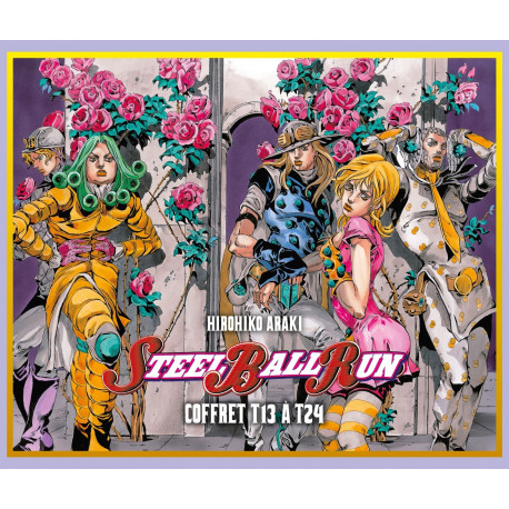 JOJO'S - STEEL BALL RUN - INTEGRALE - JOJO'S - STEEL BALL RUN - COFFRET T13 A T24