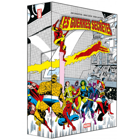 LES GUERRES SECRETES - COFFRET 40EME ANNIVERSAIRE - COMPTE FERME