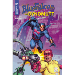 THE BLUE FALCON DYNOMUTT 1 CVR C JOSEPH MICHAEL LINSNER