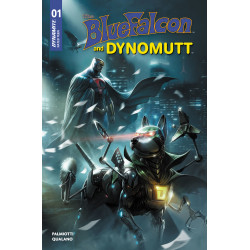 THE BLUE FALCON DYNOMUTT 1 CVR D FRANCESCO MATTINA
