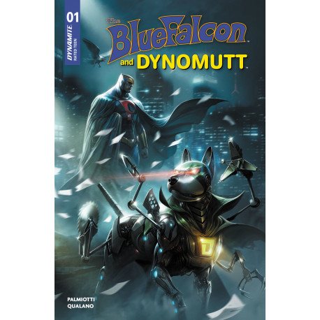 THE BLUE FALCON DYNOMUTT 1 CVR D FRANCESCO MATTINA