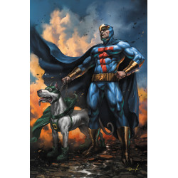 THE BLUE FALCON DYNOMUTT 1 CVR J METAL PREMIUM COVER
