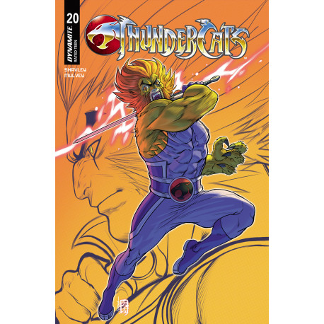 THUNDERCATS 20 CVR D DREW MOSS