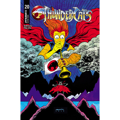 THUNDERCATS 20 CVR E MANIX
