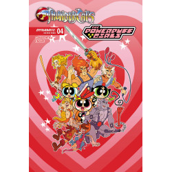 THUNDERCATS THE POWERPUFF GIRLS 4 CVR B COLEMAN ENGLE