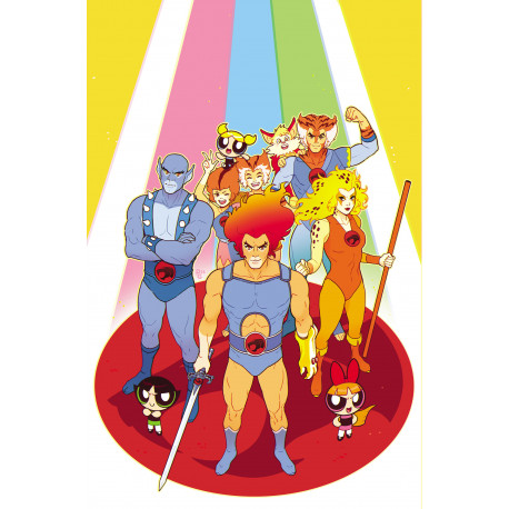 THUNDERCATS THE POWERPUFF GIRLS 4 CVR F METAL PREMIUM