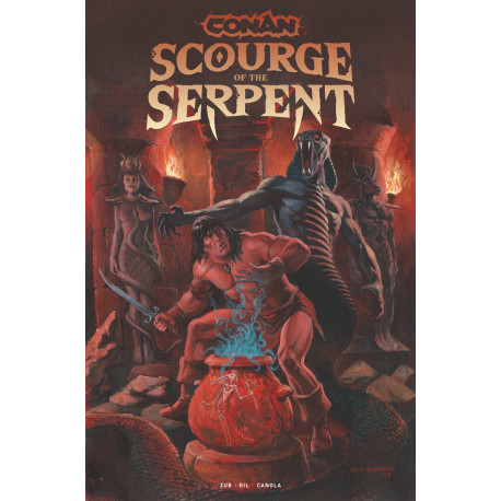 CONAN THE BARBARIAN SCOURGE OF THE SERPENT 1 CVR C