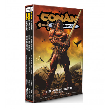CONAN THE BARBARIAN 1-3 SLIPCASE SET HC 