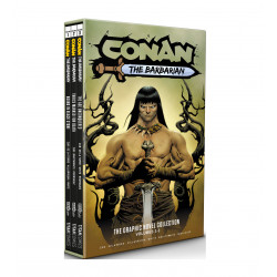 CONAN THE BARBARIAN 1-3 SLIPCASE SET HC DM ED 