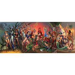 GRIMM FAIRY TALES 100 CVR F CAMPBELL GATEFOLD