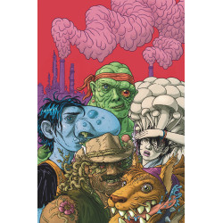 TOXIC CRUSADERS 1 CVR D WRIGHT BAGGED W TC CARD
