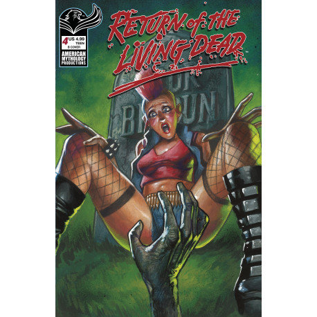 RETURN OF THE LIVING DEAD 4 CVR B MAITLAND PAINTED