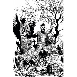 RETURN OF THE LIVING DEAD 4 CVR E B W MARTINEZ LTD ED