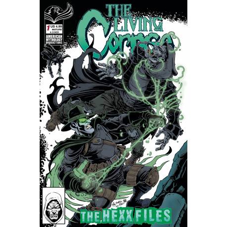 LIVING CORPSE HEXX FILES 1 CVR A HAESER HASSON
