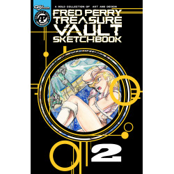 FRED PERRY TREASURE VAULT SKETCHBOOK 2 CVR B GOLD FOIL