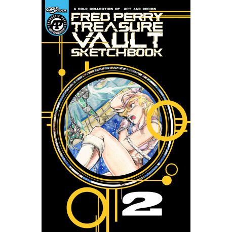 FRED PERRY TREASURE VAULT SKETCHBOOK 2 CVR B GOLD FOIL