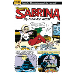 SABRINA THE TEENAGE WITCH MAGIC UNLEASHED OS CVR B RETRO ART 