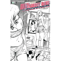 HOT VALLEY DAYS 3 CVR B COLORING BOOK COVER