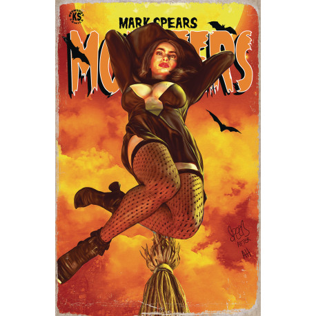 MARK SPEARS MONSTERS 7 CVR B HEXY THE WITCH
