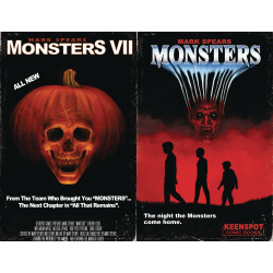 MARK SPEARS MONSTERS 7 CVR F HOLOFOIL HALLOWEEN FLIP