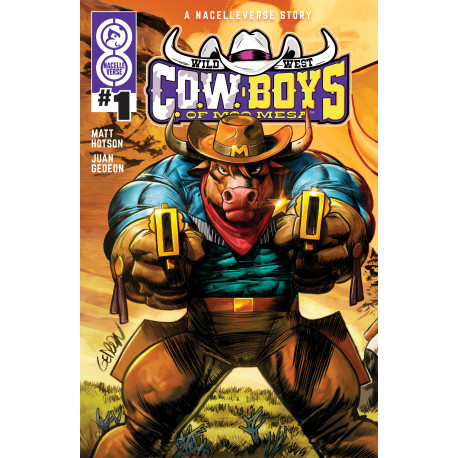 WILD WEST COW BOYS OF MOO MESA 1 CVR A GEDEON