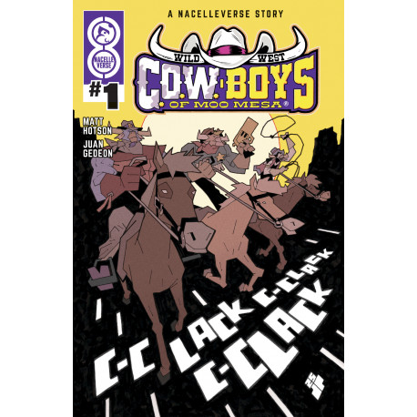 WILD WEST COW BOYS OF MOO MESA 1 CVR C PALMER