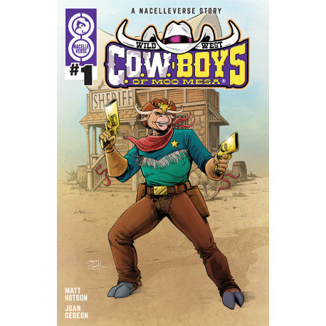 WILD WEST COW BOYS OF MOO MESA 1 CVR D SMITH