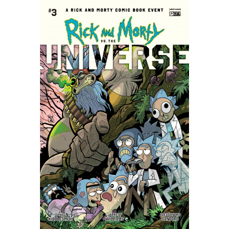 RICK AND MORTY VS THE UNIVERSE 3 CVR B LITTLE