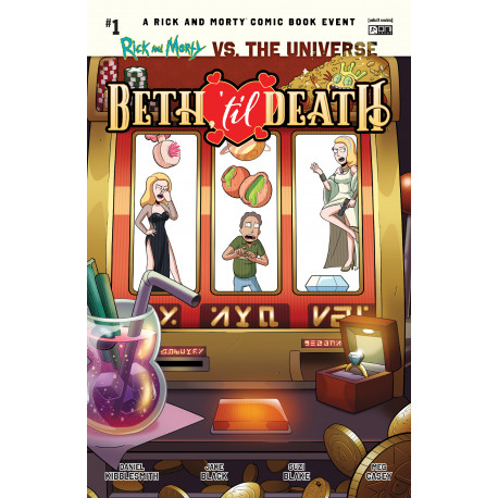 RICK AND MORTY VS THE UNIVERSE BETH TIL DEATH 1 50 COPY 