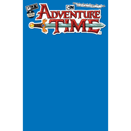 ADVENTURE TIME 2025 5 CVR C ICE KING BLUE SKETCH