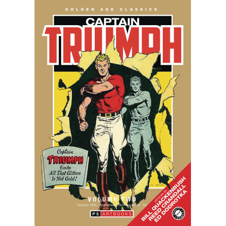 GOLDEN AGE CLASSICS CAPTAIN TRIUMPH HC VOL 2