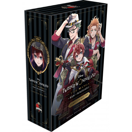 DISNEY TWISTED WONDERLAND HEARTSLABYUL GN BOX SET VOL 1 - 4 