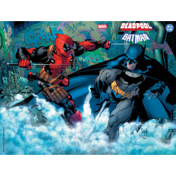 MARVEL DC DEADPOOL BATMAN 1 GREG CAPULLO WRAPAROUND VAR