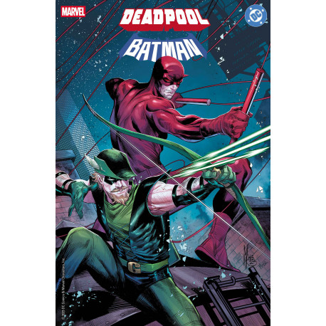 MARVEL DC DEADPOOL BATMAN 1 MARCO CHECCHETTO VAR