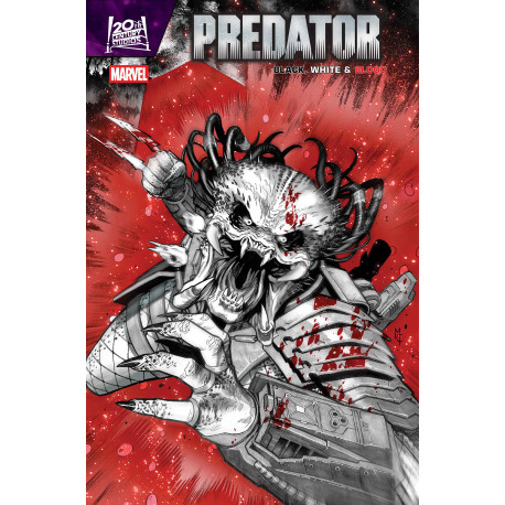 PREDATOR BLACK WHITE BLOOD 3