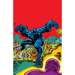 BLACK PANTHER REVENGE OF THE BLACK PANTHER HC OMNIBUS DM EXCL JACK KIRBY COVER