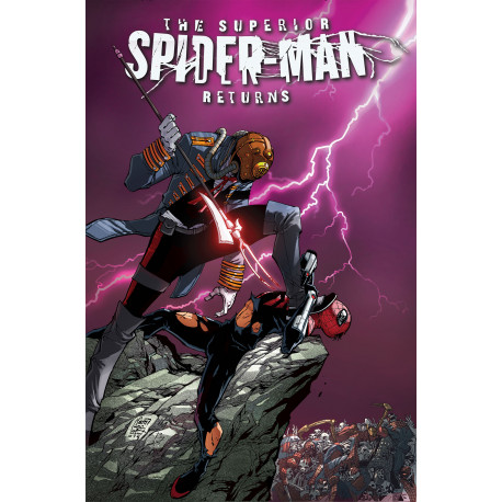 SUPERIOR SPIDER-MAN RETURNS HC OMNIBUS DM EXCL MIKE DEL MUNDO COVER