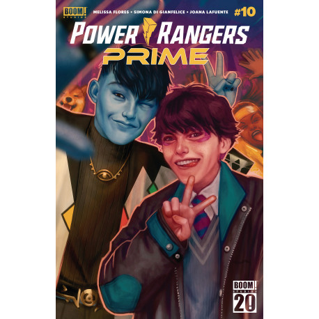 POWER RANGERS PRIME 10 CVR C BOOM 20TH ANNIVERSARY PUEBLA VAR