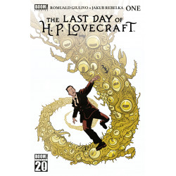 THE LAST DAY OF H P LOVECRAFT 1 CVR B STENBECK