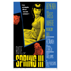 BENEATH THE TREES WHERE NOBODY SEES RITE OF SPRING 3 CVR B FLEECS MOVIE HOMAGE VAR