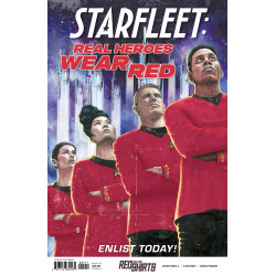 STAR TREK RED SHIRTS 3 CVR B WOODWARD FEDERATION RECRUITMENT