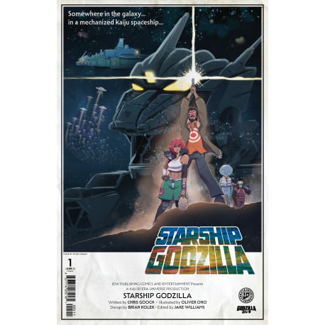 STARSHIP GODZILLA KAI-SEI ERA 1 CVR C CAFAGGI