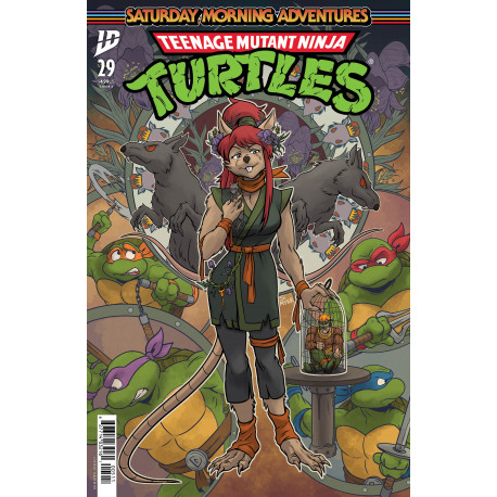TEENAGE MUTANT NINJA TURTLES SATURDAY MORNING ADVENTURES 29 CVR A MYER