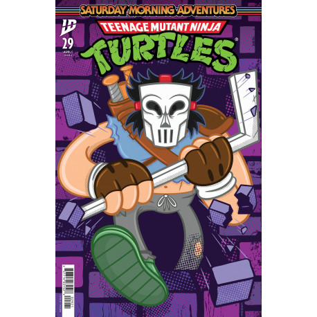 TEENAGE MUTANT NINJA TURTLES SATURDAY MORNING ADVENTURES 29 CVR B CHOGRIN