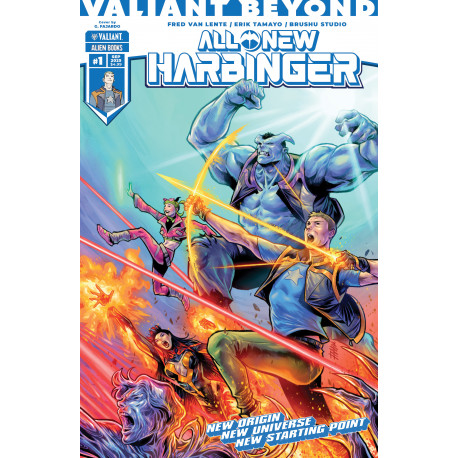 VALIANT BEYOND ALL-NEW HARBINGER 1 CVR B FAJARDO WRAPAROUND VAR