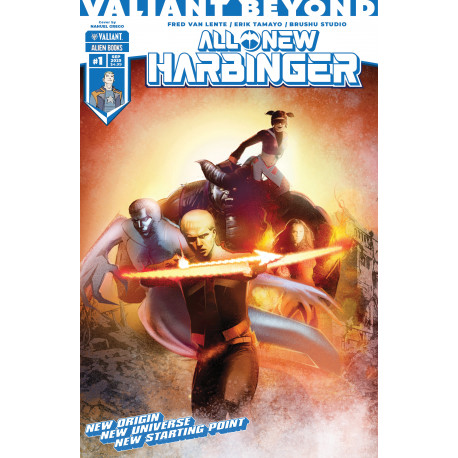 VALIANT BEYOND ALL-NEW HARBINGER 1 CVR C CALERO CONNECTING VAR