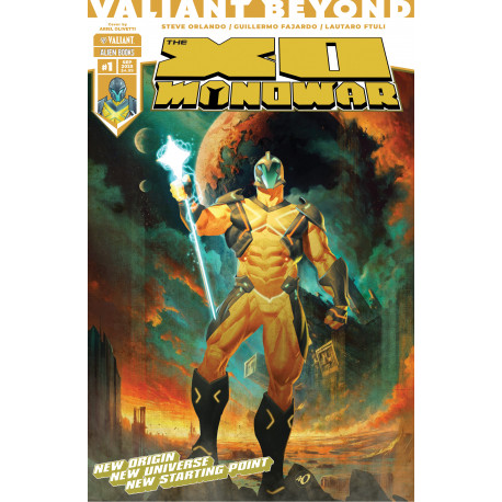 VALIANT BEYOND THE X-O MANOWAR 1 CVR A OLIVETTI